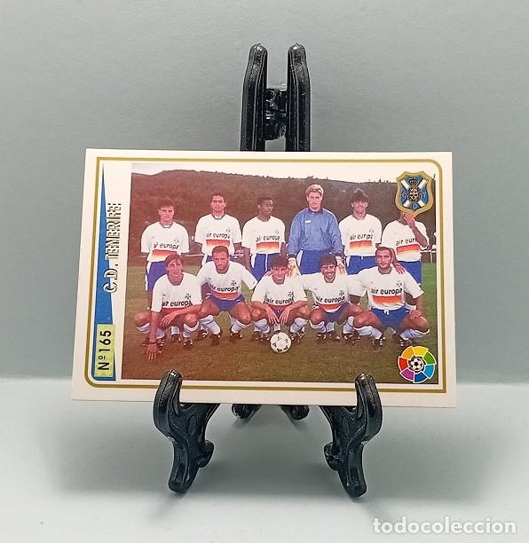 Cromos de F&uacute;tbol: N&ordm; 165 ALINEACI&Oacute;N CD TENERIFE CROMO FICHA LAS FICHAS DE LA LIGA MUNDICROMO 1994 1995 94 95 MC SPORT