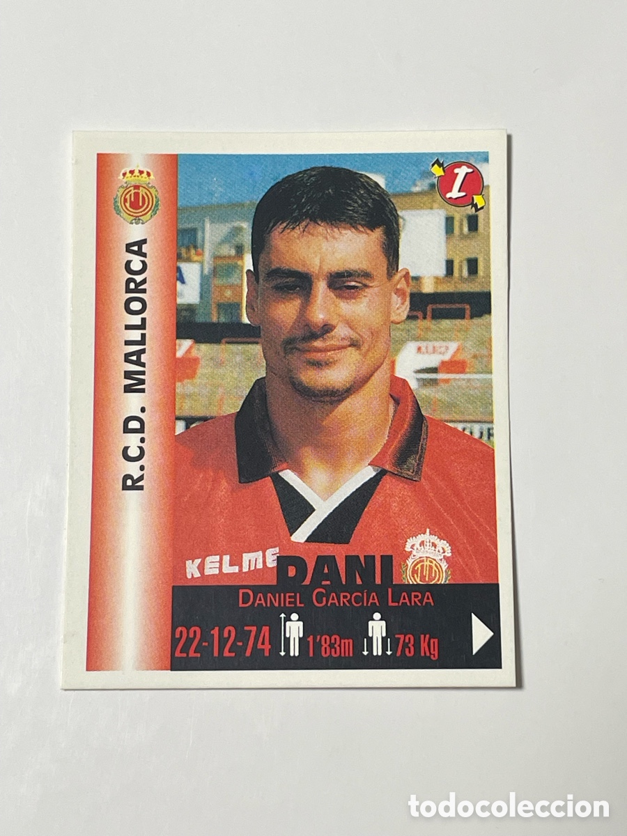 Cromos de F&uacute;tbol: Dani Mallorca Panini Equipos de Europa 1999 #205