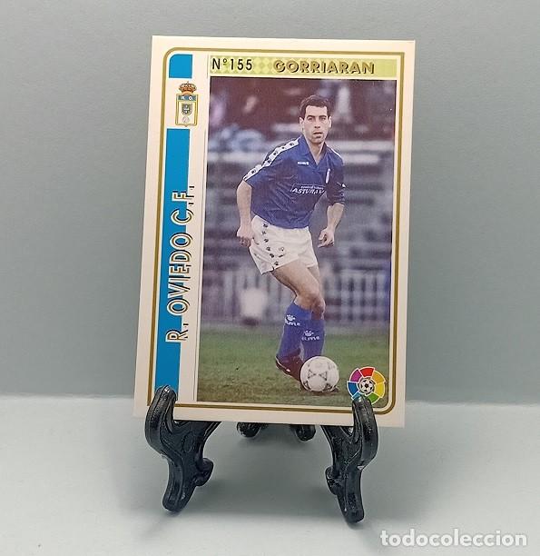 Cromos de F&uacute;tbol: N&ordm; 155 GORRIARAN REAL OVIEDO CROMO FICHA LAS FICHAS DE LA LIGA MUNDICROMO 1994 1995 94 95 MC SPORT