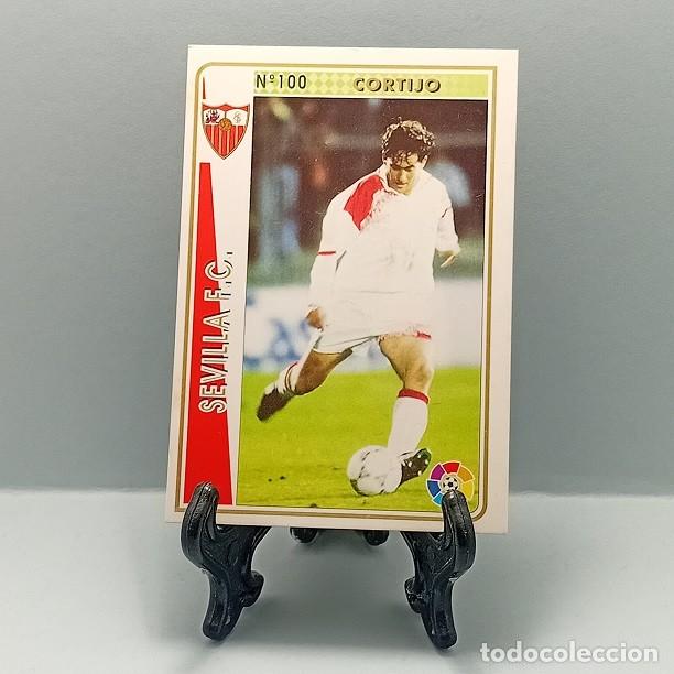 Cromos de F&uacute;tbol: N&ordm; 100 CORTIJO SEVILLA FC CROMO FICHA LAS FICHAS DE LA LIGA MUNDICROMO 1994 1995 94 95 MC SPORT
