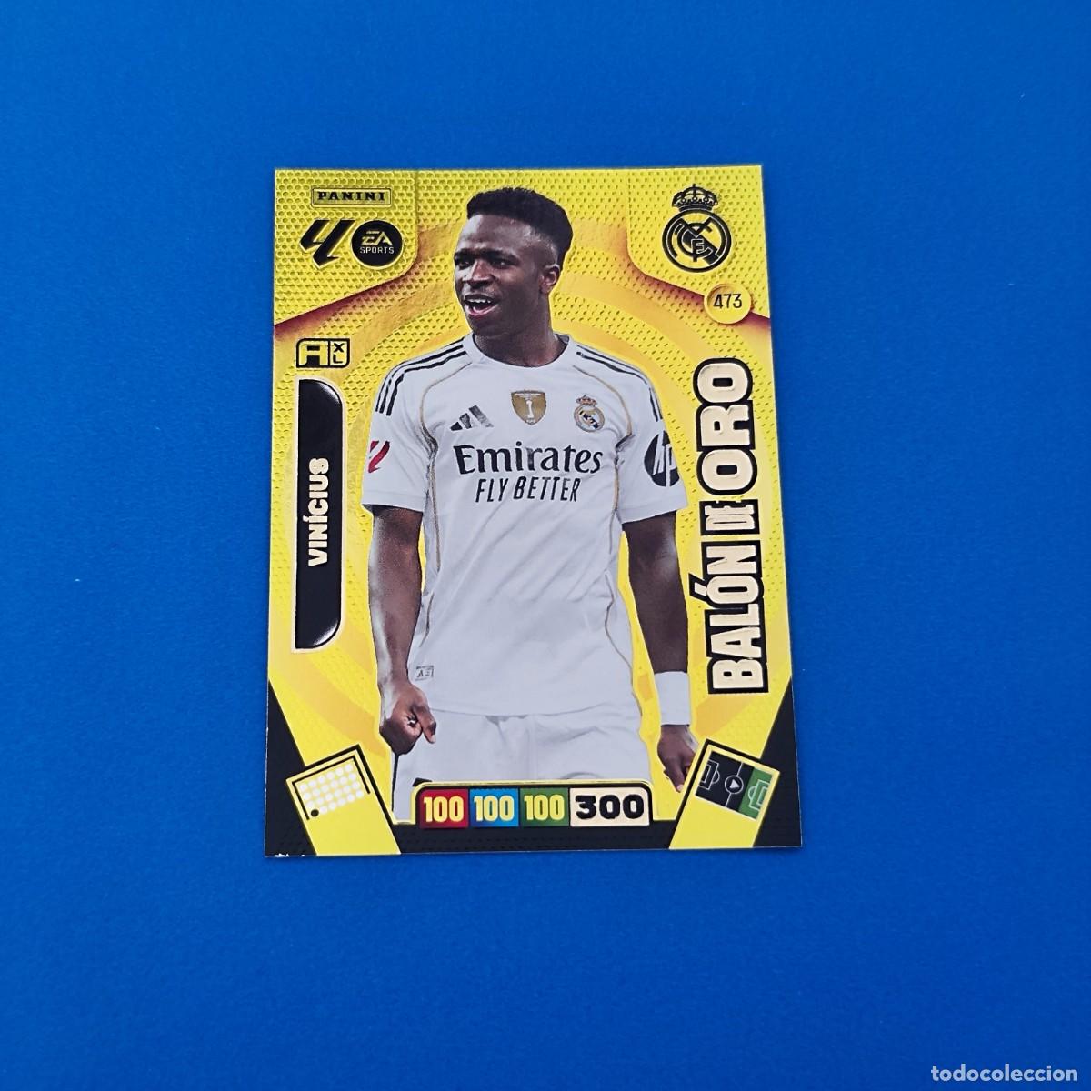 Cromos de F&uacute;tbol: Adrenalyn 2025 2026 / 25 26 Bal&oacute;n de Oro Mbapp&eacute; 474 Real Madrid
