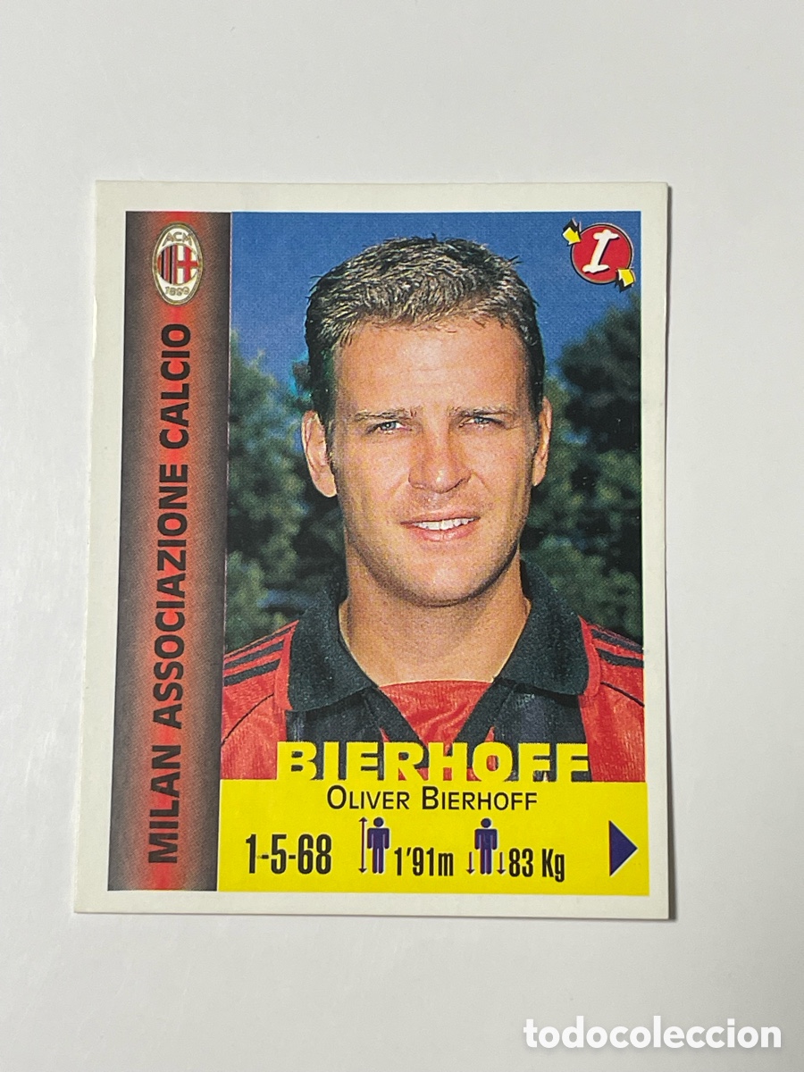 Cromos de F&uacute;tbol: Oliver Bierhoff Milan Panini Equipos de Europa 1999 #223