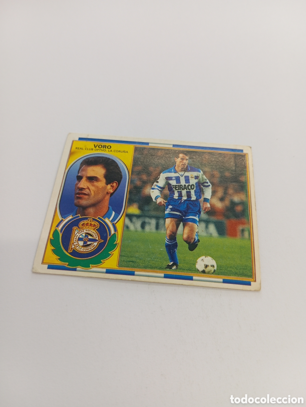 Cromos de F&uacute;tbol: VORO Deportivo Liga Este 1996 1997 PANINI 96 97