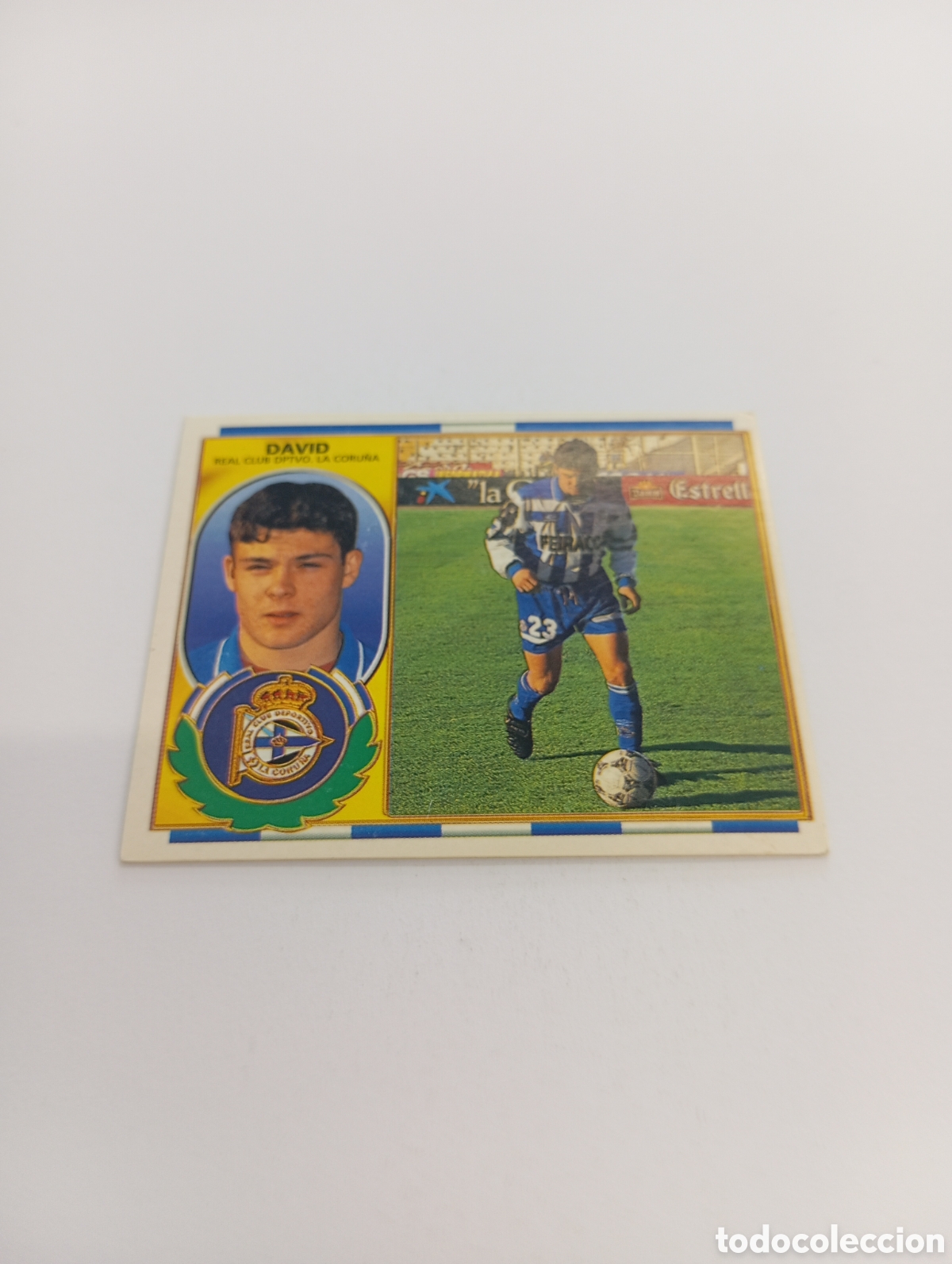 Cromos de F&uacute;tbol: DAVID Deportivo Liga Este 1996 1997 PANINI 96 97