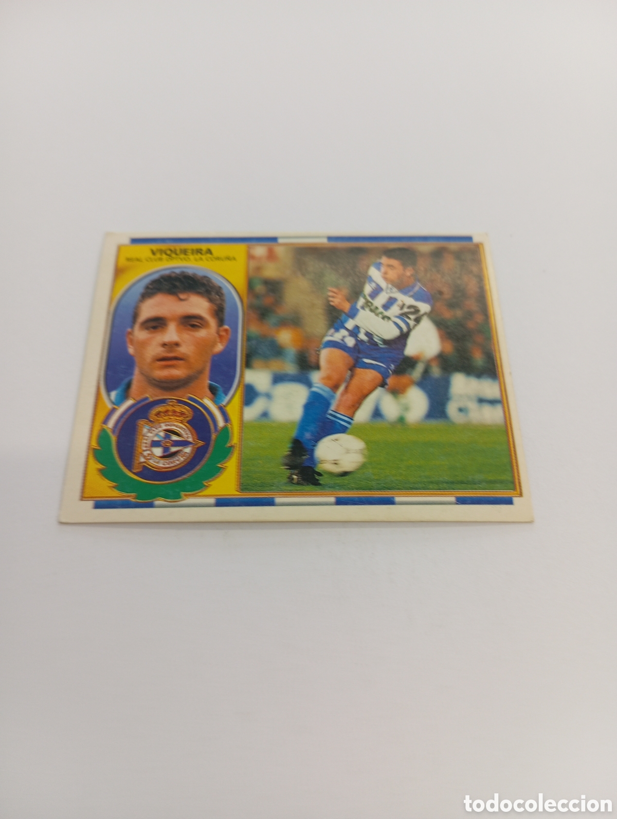 Cromos de F&uacute;tbol: VIQUEIRA Deportivo Liga Este 1996 1997 PANINI 96 97