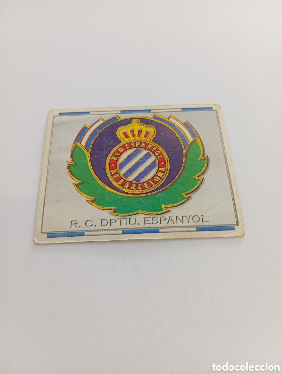 Cromos de F&uacute;tbol: ESCUDO Espanyol Espa&ntilde;ol Liga Este 1996 1997 PANINI 96 97