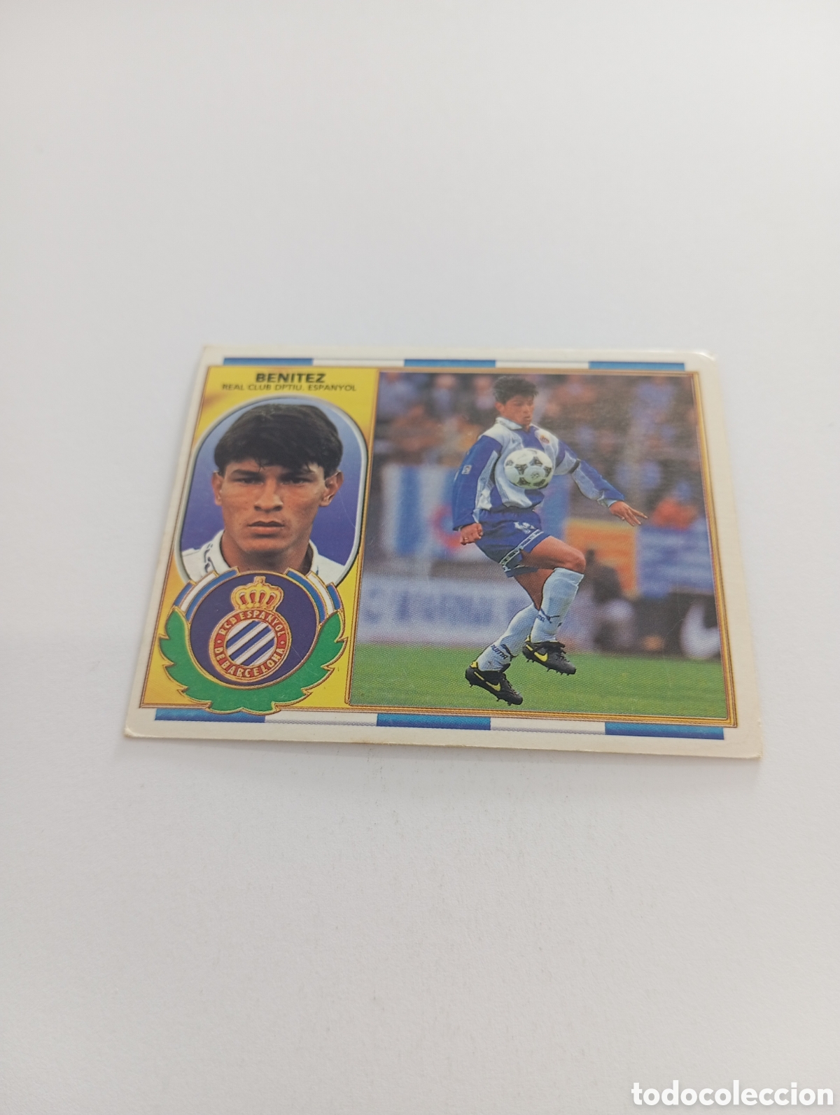 Cromos de F&uacute;tbol: BENITEZ Espanyol Espa&ntilde;ol Liga Este 1996 1997 PANINI 96 97
