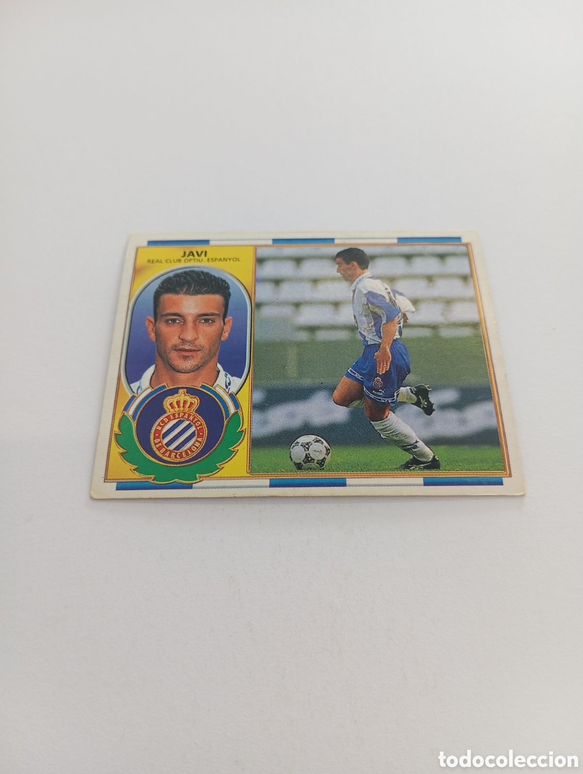 Cromos de F&uacute;tbol: JAVI Espanyol Espa&ntilde;ol Liga Este 1996 1997 PANINI 96 97