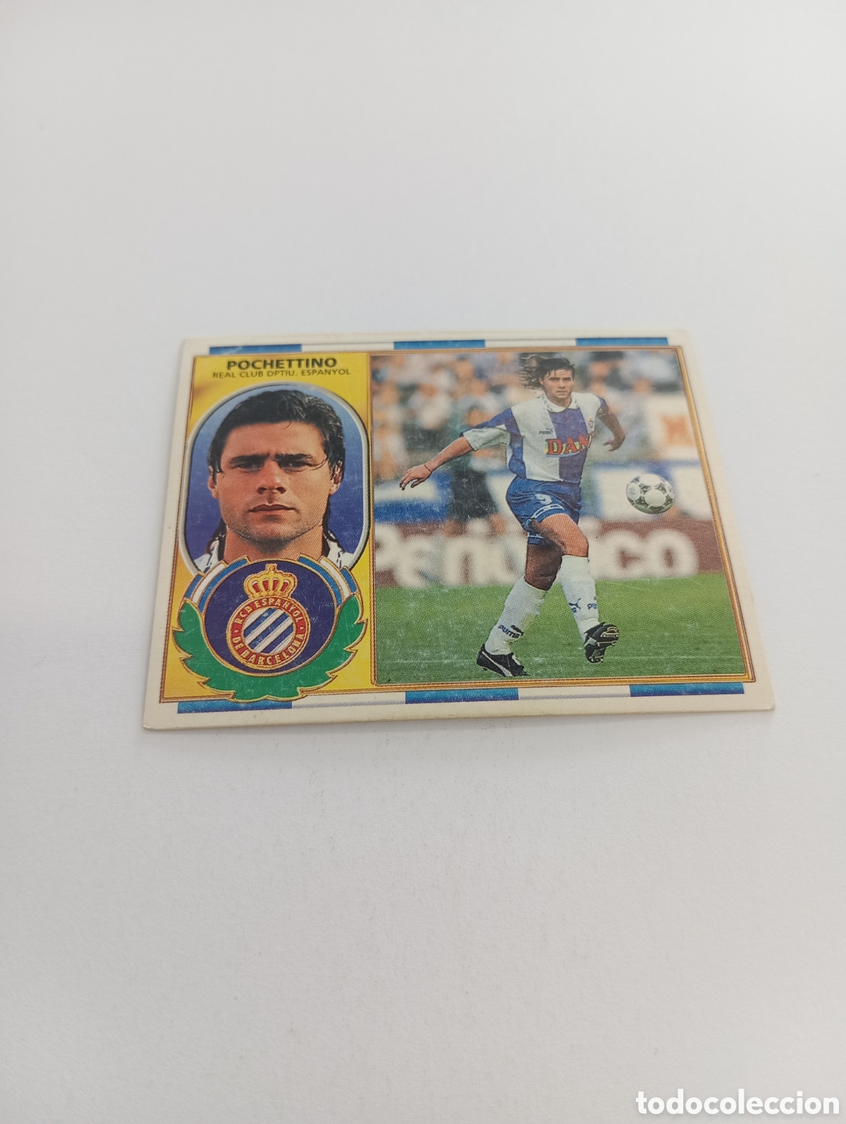 Cartes &agrave; collectionner de Football: POCHETTINO Espanyol Espa&ntilde;ol Liga Este 1996 1997 PANINI 96 97