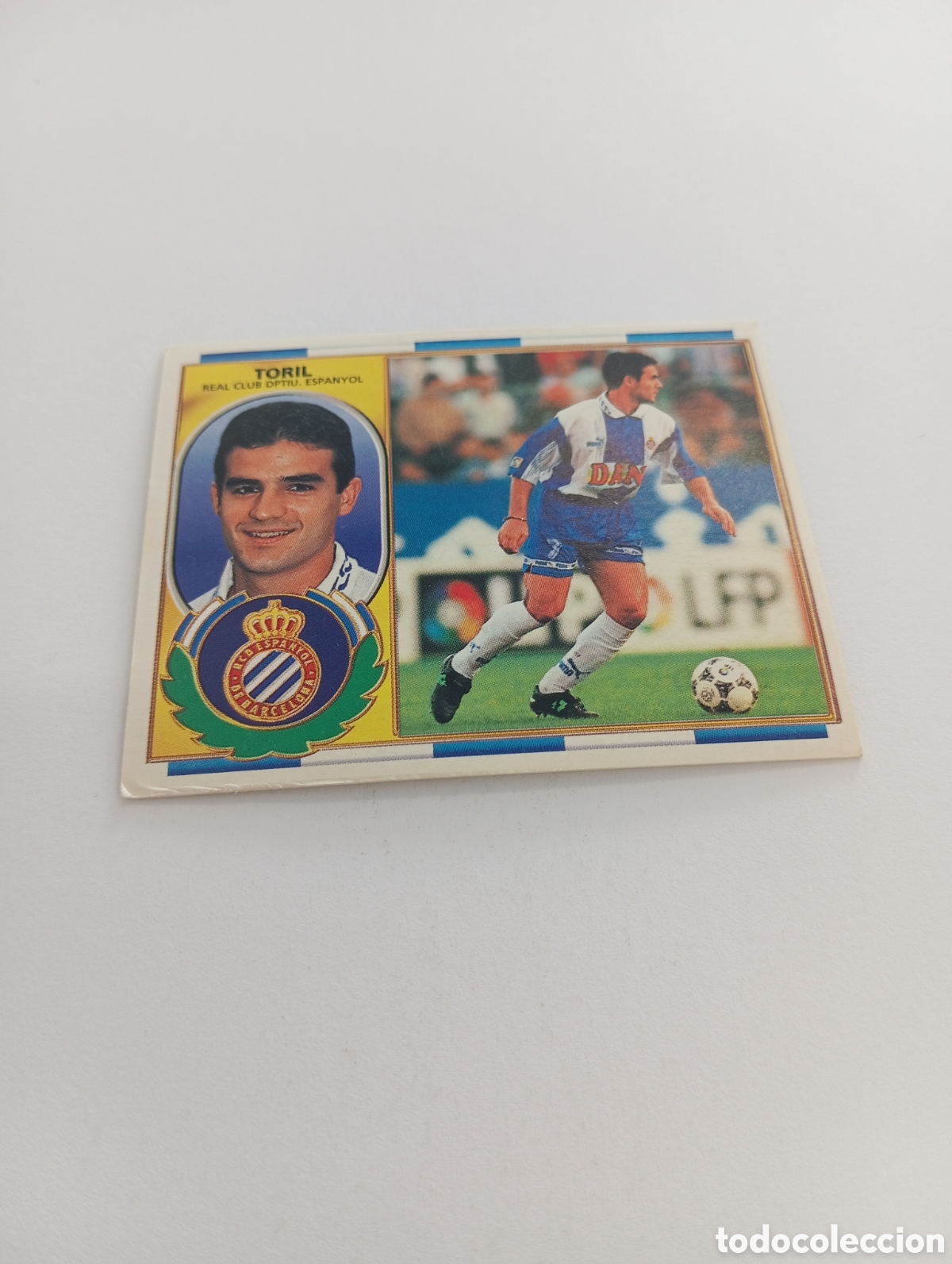 Cromos de F&uacute;tbol: TORIL Espanyol Espa&ntilde;ol Liga Este 1996 1997 PANINI 96 97