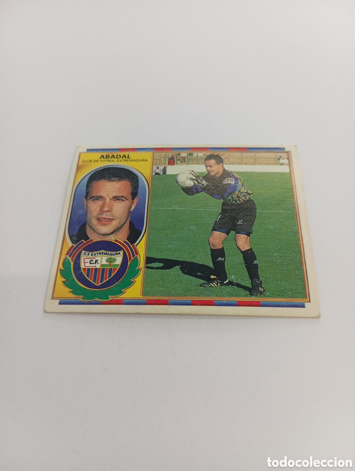Cromos de F&uacute;tbol: ABADAL Extremadura Liga Este 1996 1997 PANINI 96 97