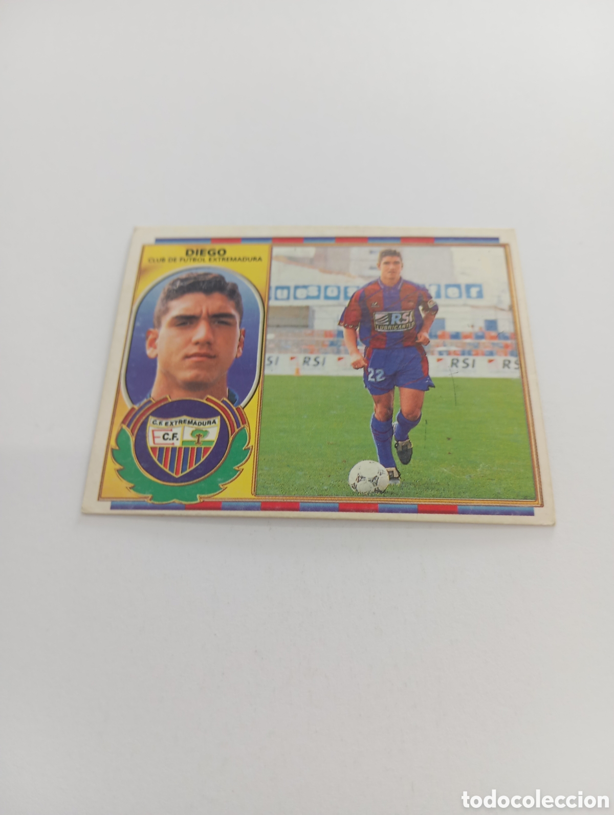 Cromos de F&uacute;tbol: DIEGO Extremadura Liga Este 1996 1997 PANINI 96 97