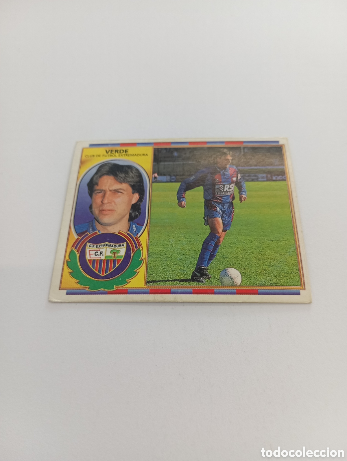 Cromos de F&uacute;tbol: VERDE Extremadura Liga Este 1996 1997 PANINI 96 97