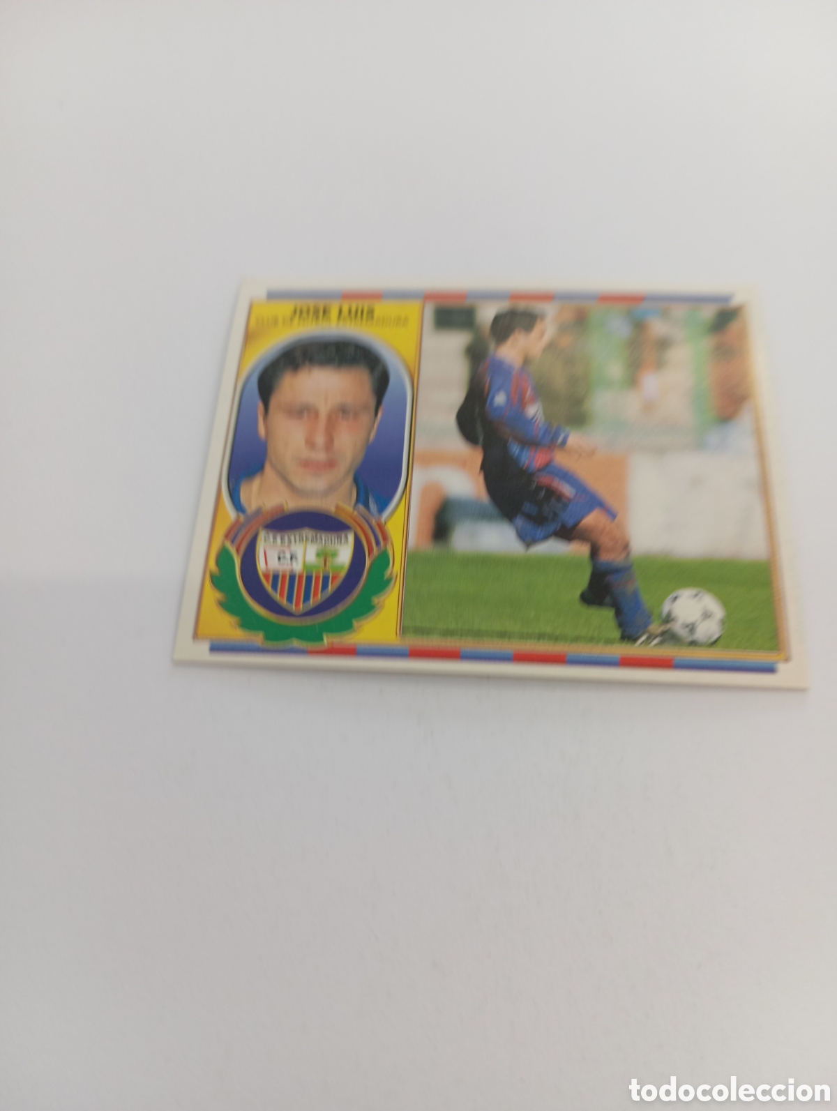 Cromos de F&uacute;tbol: JOSE LUIS Extremadura Liga Este 1996 1997 PANINI 96 97