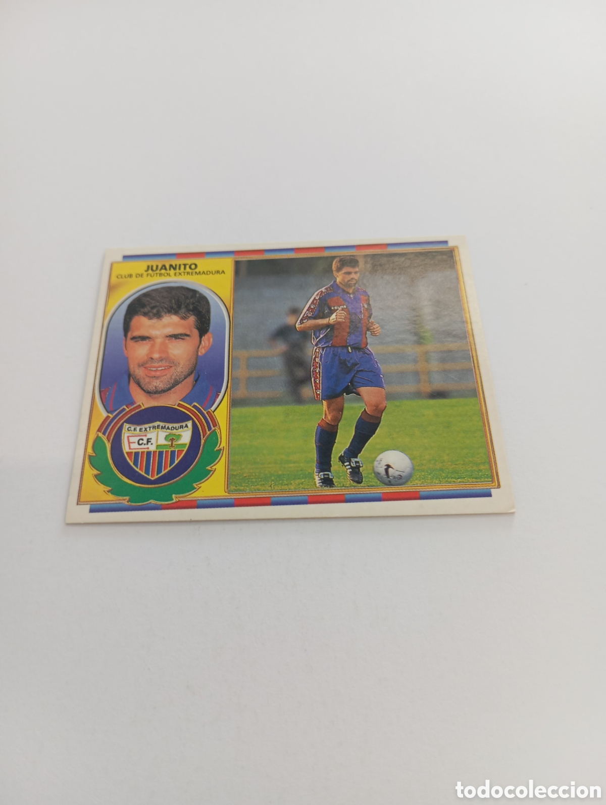 Cromos de F&uacute;tbol: JUANITO COLOCA Extremadura Liga Este 1996 1997 PANINI 96 97