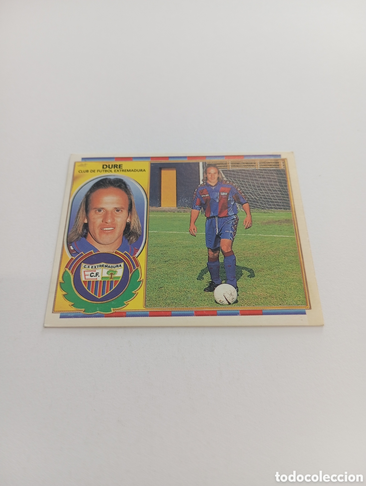 Cromos de F&uacute;tbol: DURE COLOCA Extremadura Liga Este 1996 1997 PANINI 96 97