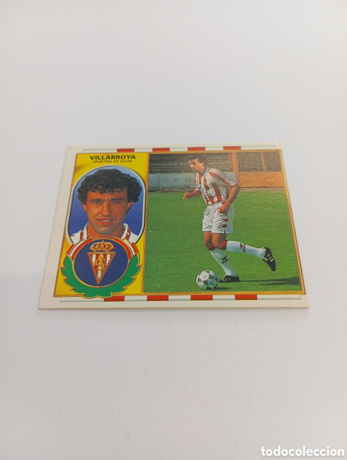 Cromos de F&uacute;tbol: VILLARROYA COLOCA Sporting de Gij&oacute;n Liga Este 1996 1997 PANINI 96 97