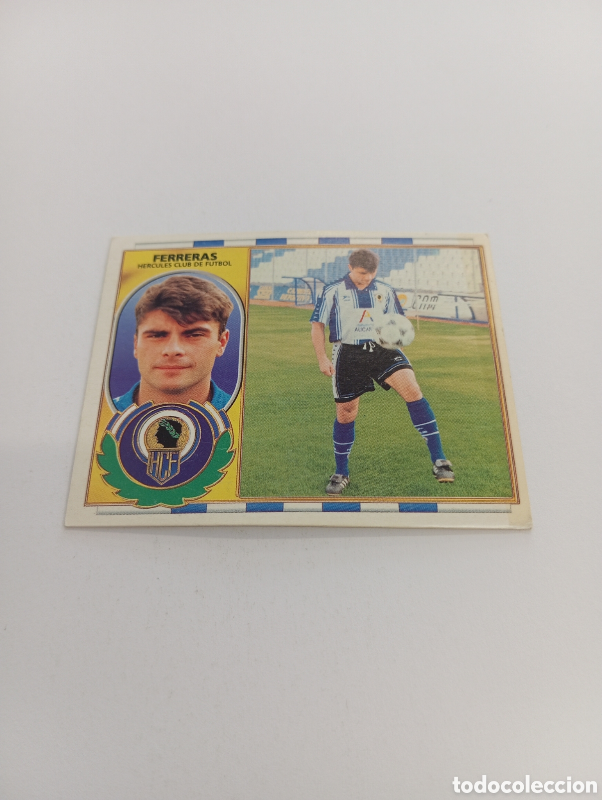 Cromos de F&uacute;tbol: FERRERAS H&eacute;rcules Liga Este 1996 1997 PANINI 96 97