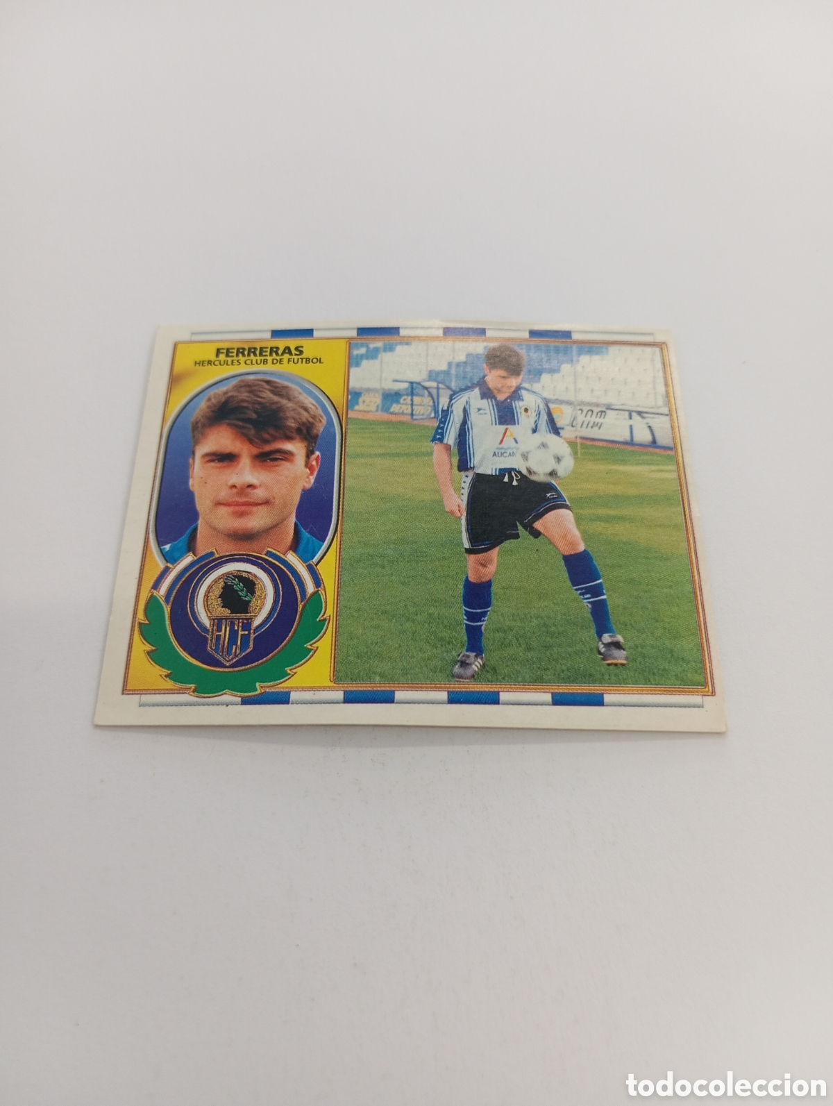 Cromos de F&uacute;tbol: FERRERAS H&eacute;rcules Liga Este 1996 1997 PANINI 96 97