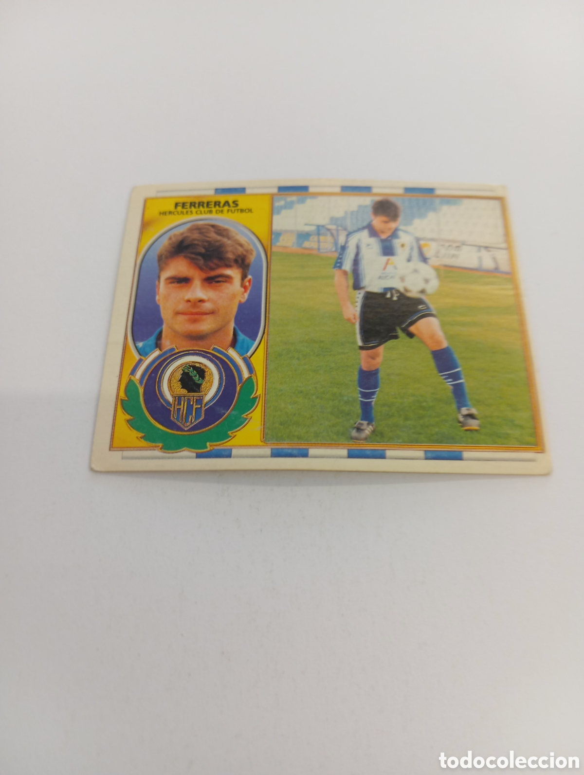 Cromos de F&uacute;tbol: FERRERAS H&eacute;rcules Liga Este 1996 1997 PANINI 96 97