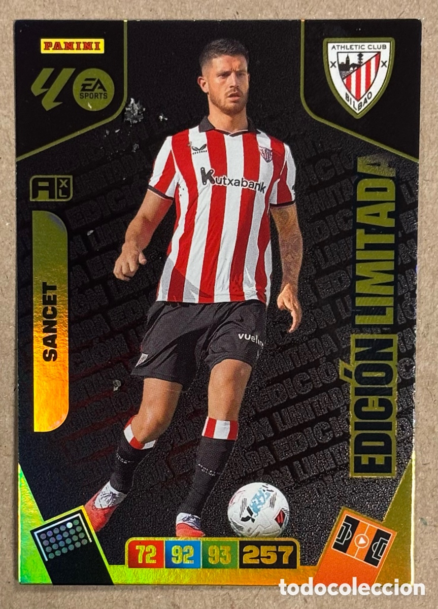 Cromos de F&uacute;tbol: OHIAN SANCET (ATHLETIC CLUB). CARTA EDICI&Oacute;N LIKITADA PANINI ADRENALYN XL 2025/26.