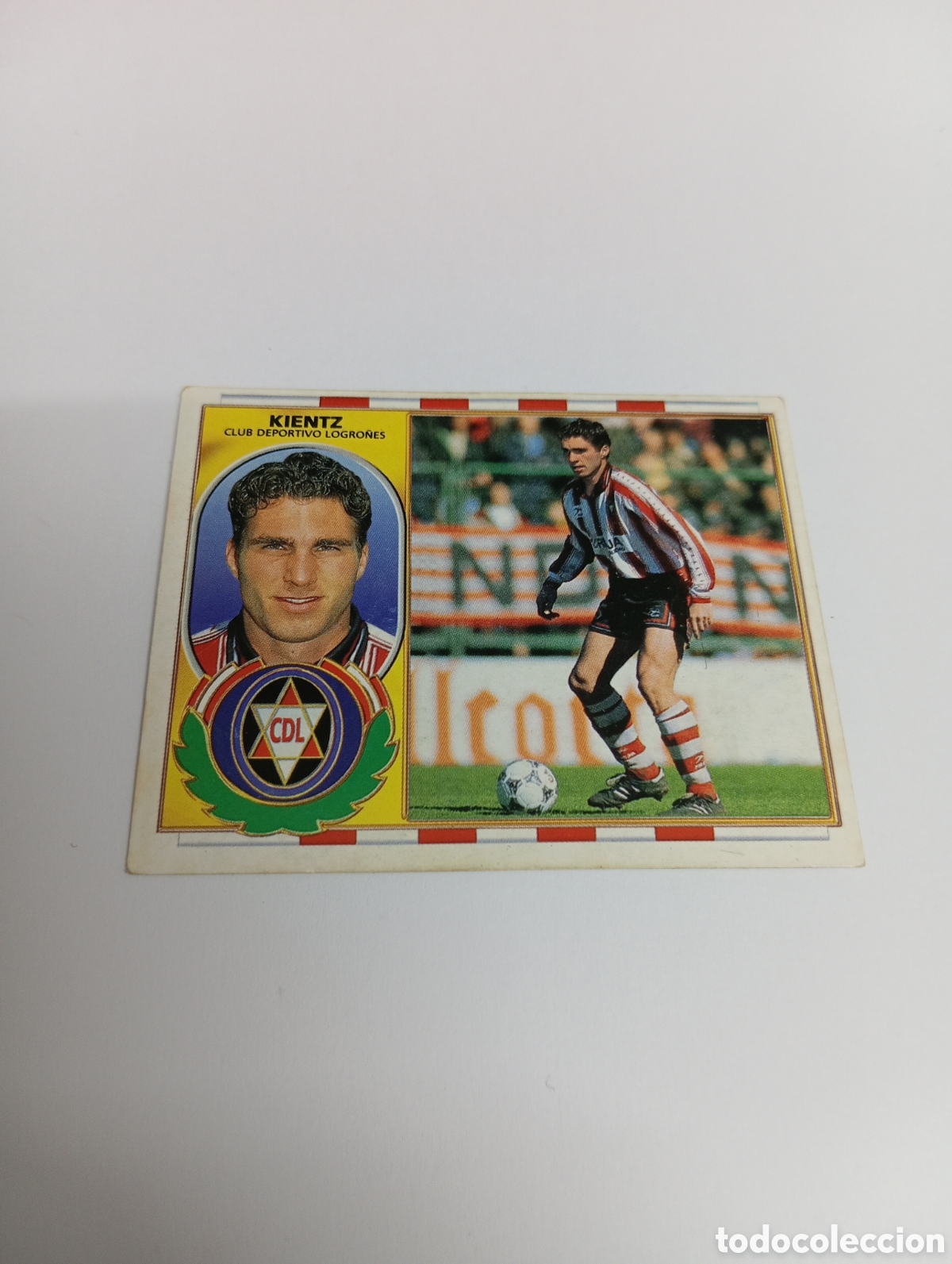 Cromos de F&uacute;tbol: KIENTZ Logro&ntilde;es Liga Este 1996 1997 PANINI 96 97