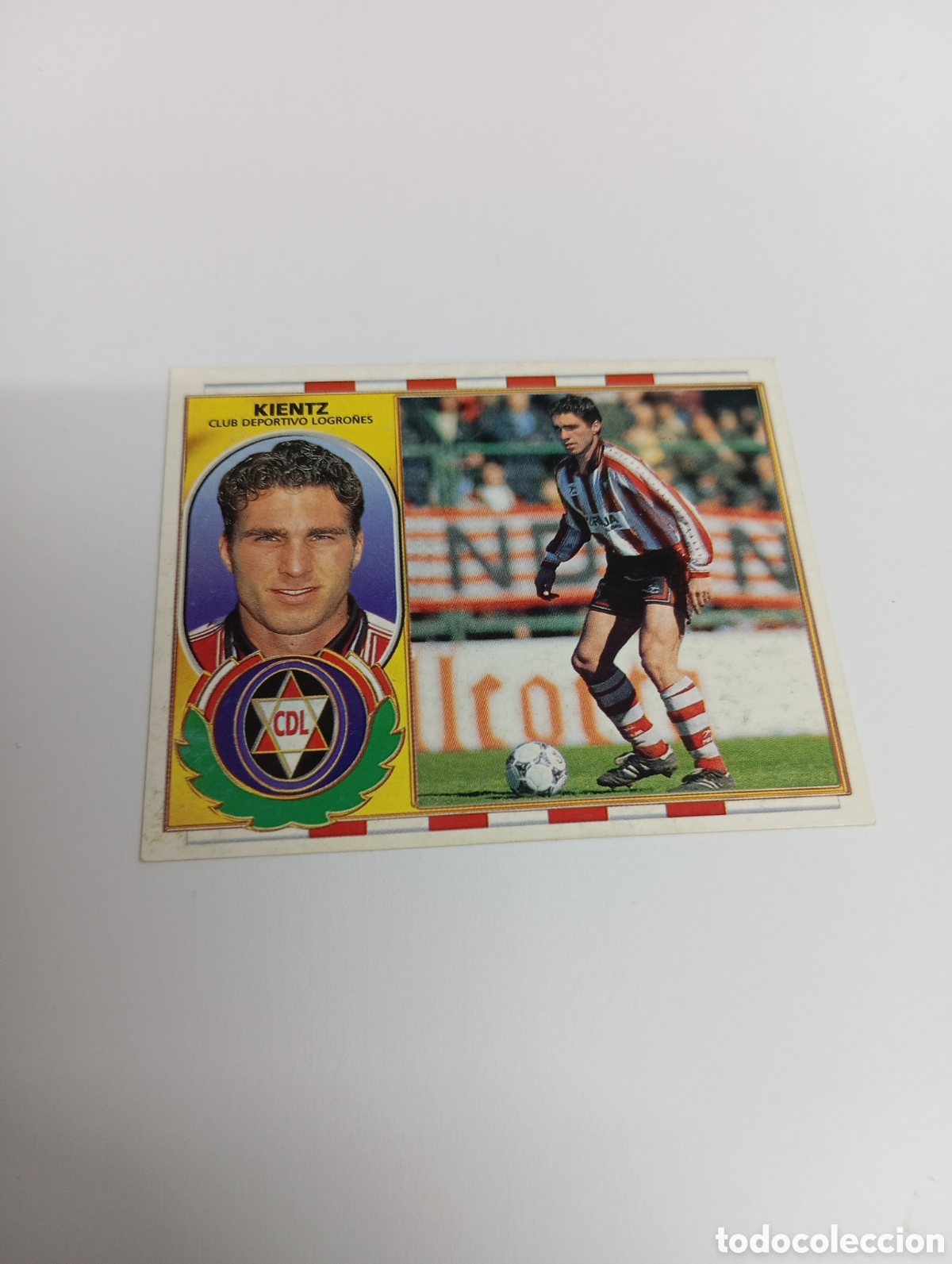 Cromos de F&uacute;tbol: KIENTZ Logro&ntilde;es Liga Este 1996 1997 PANINI 96 97