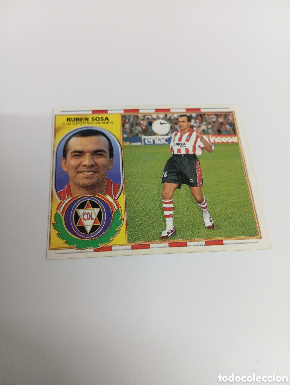 Cromos de F&uacute;tbol: RUBEN SOSA COLOCA Logro&ntilde;es Liga Este 1996 1997 PANINI 96 97