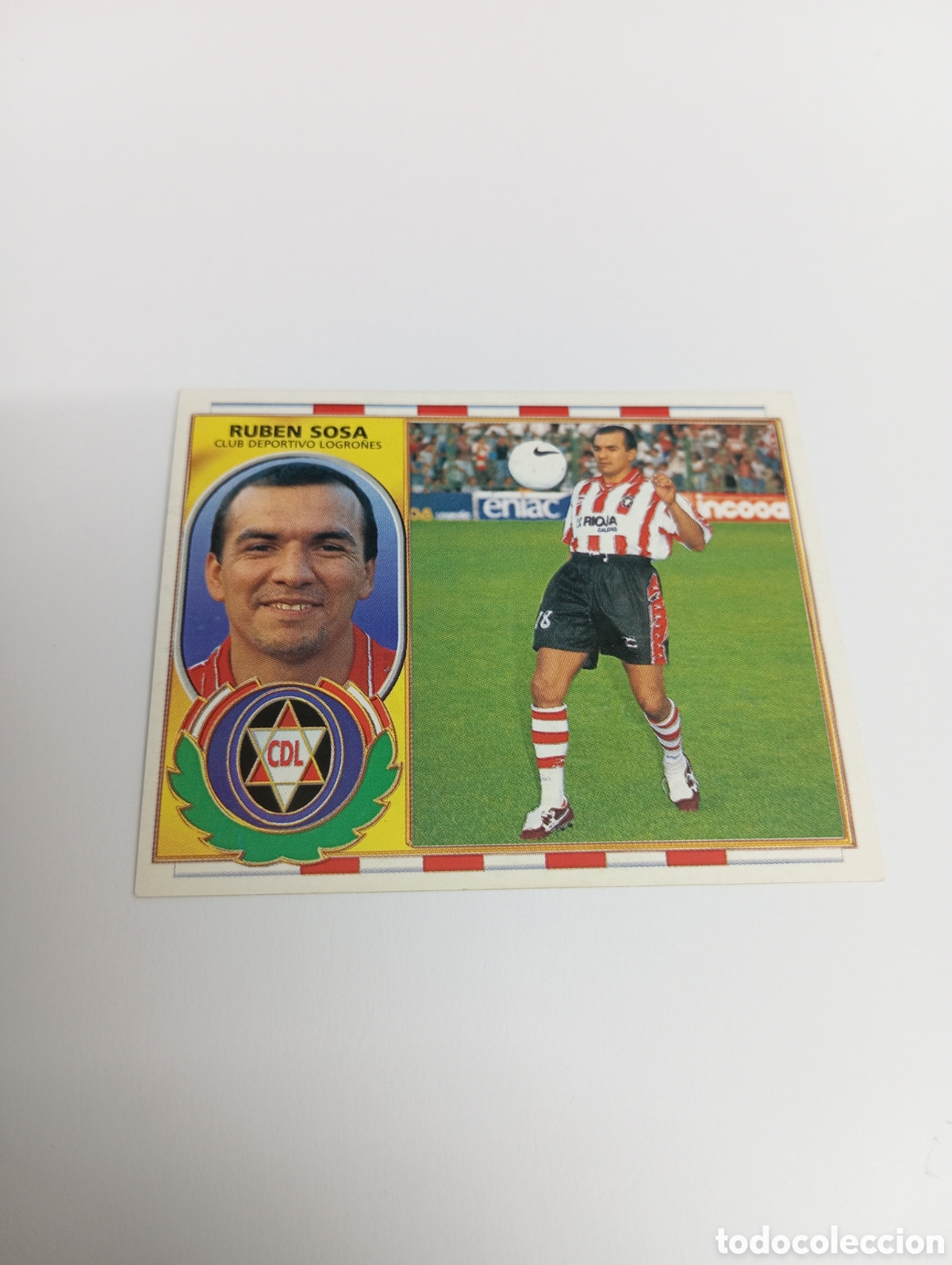 Cromos de F&uacute;tbol: RUBEN SOSA COLOCA Logro&ntilde;es Liga Este 1996 1997 PANINI 96 97