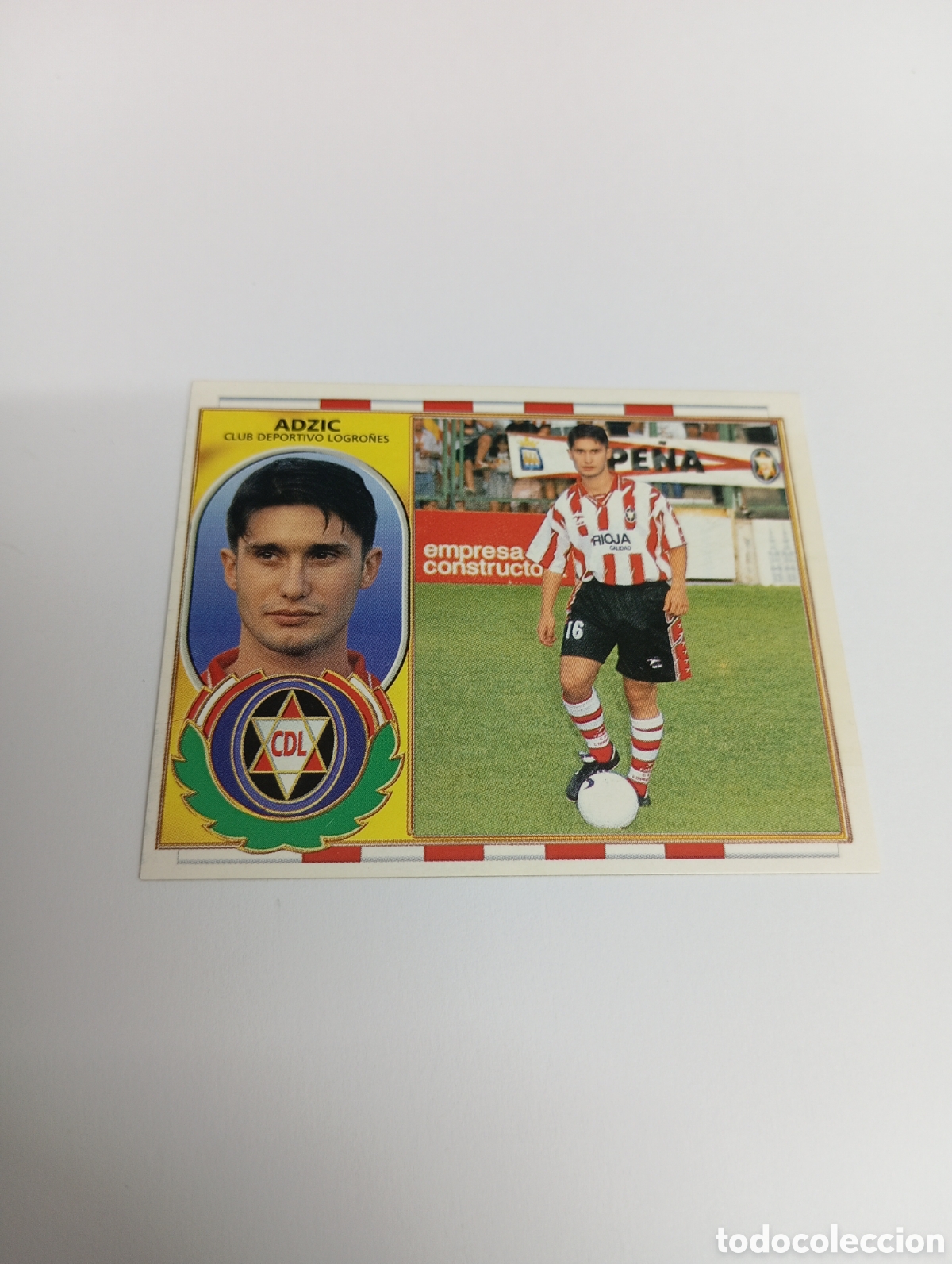 Cromos de F&uacute;tbol: ADZIC COLOCA Logro&ntilde;es Liga Este 1996 1997 PANINI 96 97