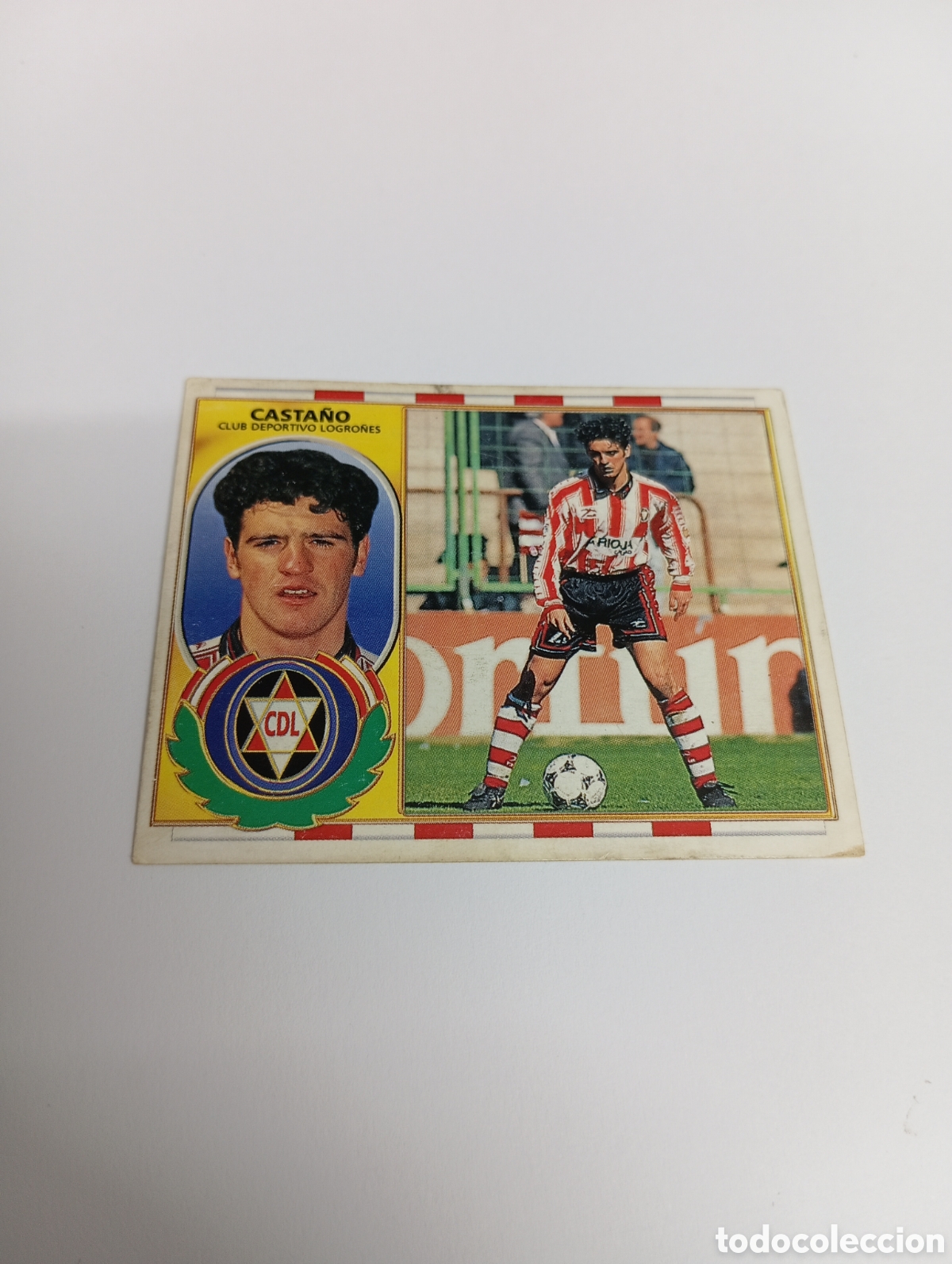 Cromos de F&uacute;tbol: CASTA&Ntilde;O Logro&ntilde;es Liga Este 1996 1997 PANINI 96 97