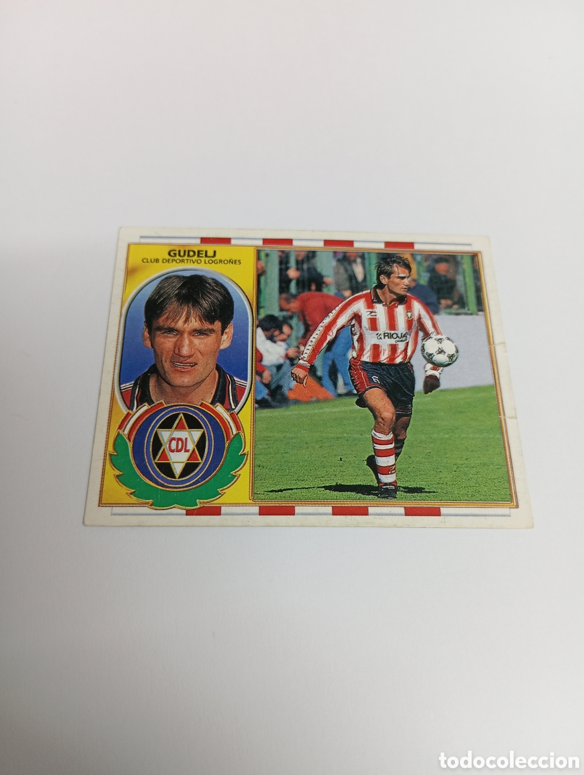 Cromos de F&uacute;tbol: GUDELJ BAJA Logro&ntilde;es Liga Este 1996 1997 PANINI 96 97