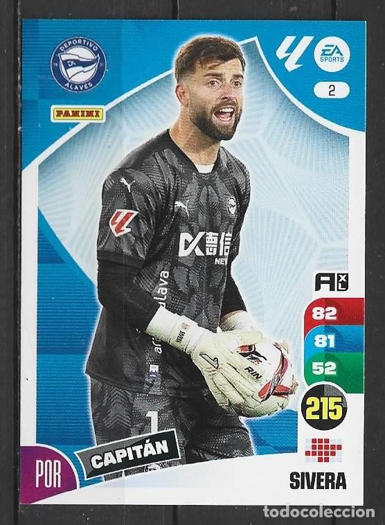 Cromos de F&uacute;tbol: Adrenalyn 24/25 - Sivera - N&ordm; 2 - Deportivo Alav&eacute;s