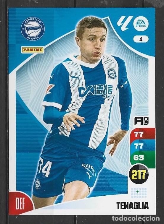 Cromos de F&uacute;tbol: Adrenalyn 24/25 - Tenaglia - N&ordm; 4 - Deportivo Alav&eacute;s