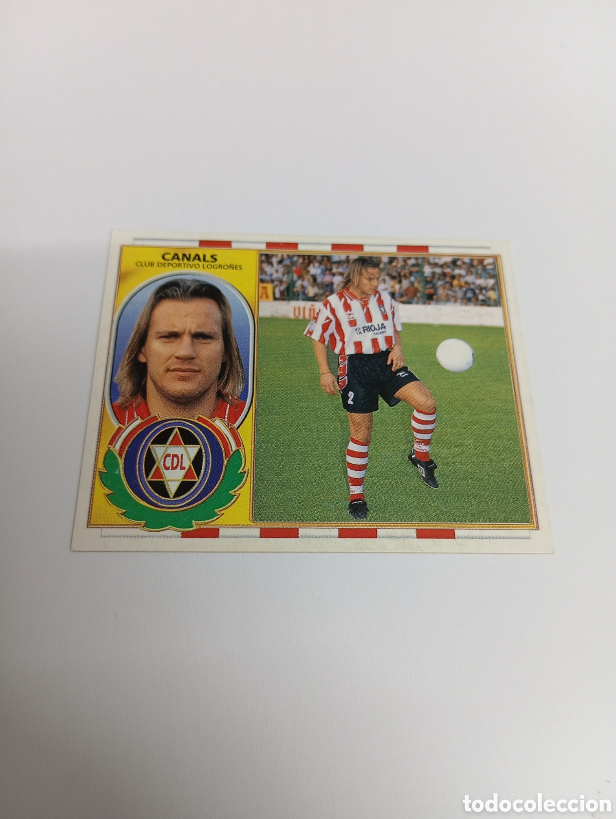 Cromos de F&uacute;tbol: CANALS COLOCA Logro&ntilde;es Liga Este 1996 1997 PANINI 96 97