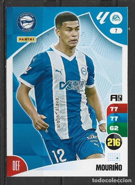 Football Stickers: Adrenalyn 24/25 - Mouri&ntilde;o - N&ordm; 7 - Deportivo Alav&eacute;s
