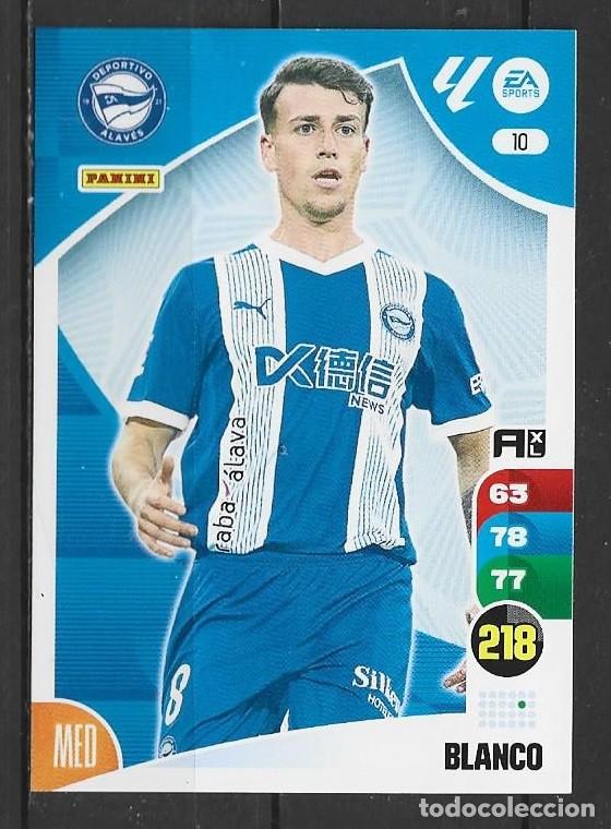 Football Stickers: Adrenalyn 24/25 - Blanco - N&ordm; 10 - Deportivo Alav&eacute;s