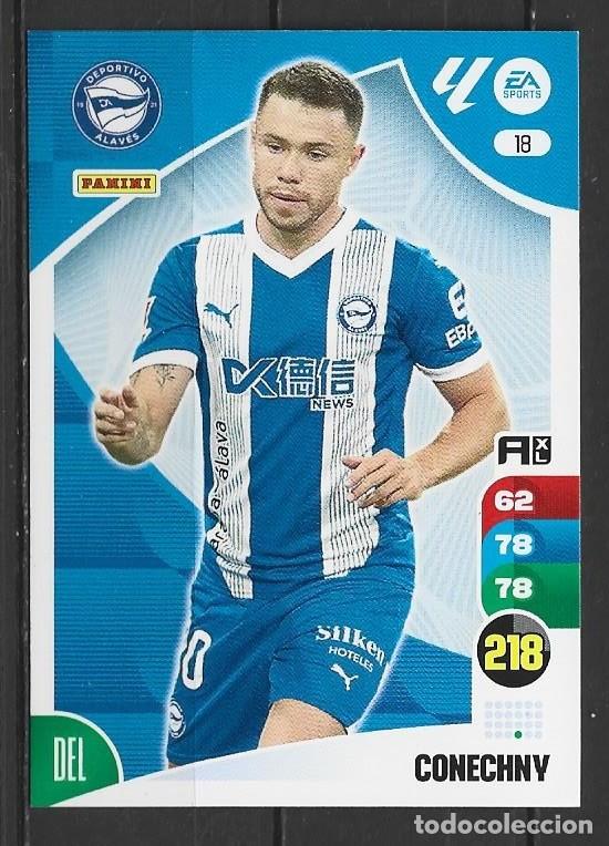 Cromos de F&uacute;tbol: Adrenalyn 24/25 - Conechny - N&ordm; 18 - Deportivo Alav&eacute;s