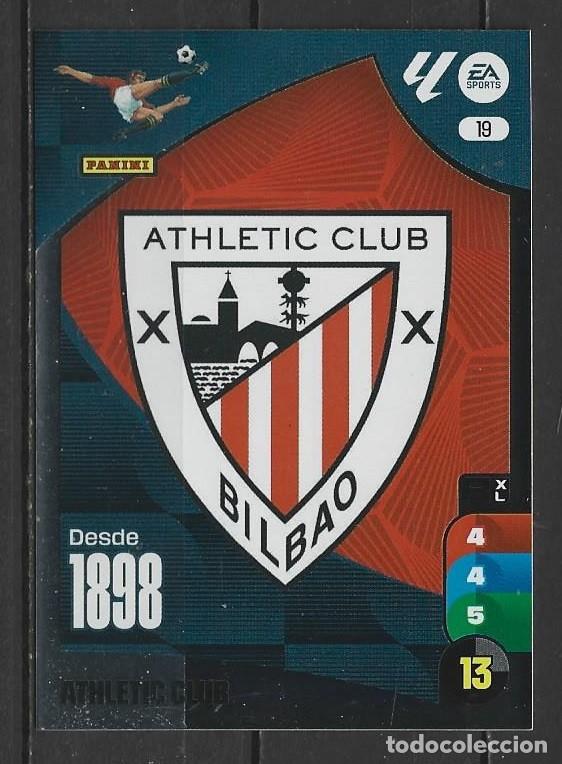 Cromos de Futebol: Adrenalyn 24/25 - Escudo - N&ordm; 19 - Athletic Club