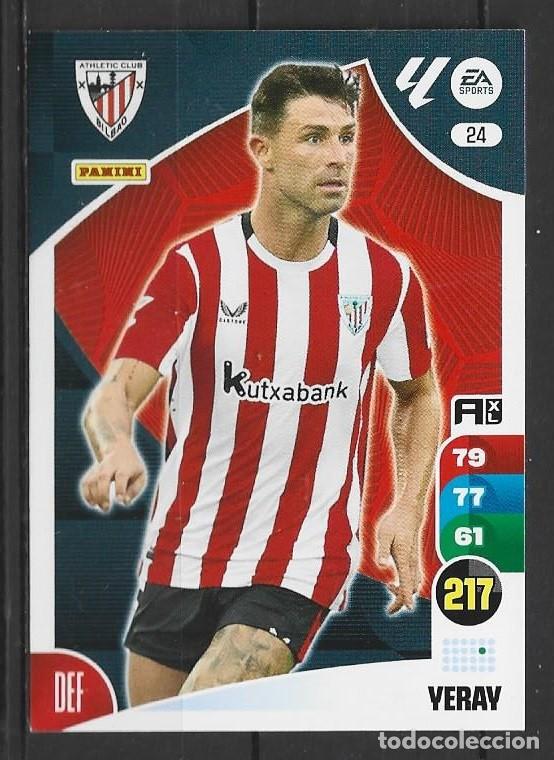 Cromos de F&uacute;tbol: Adrenalyn 24/25 - Yeray - N&ordm; 24 - Athletic Club