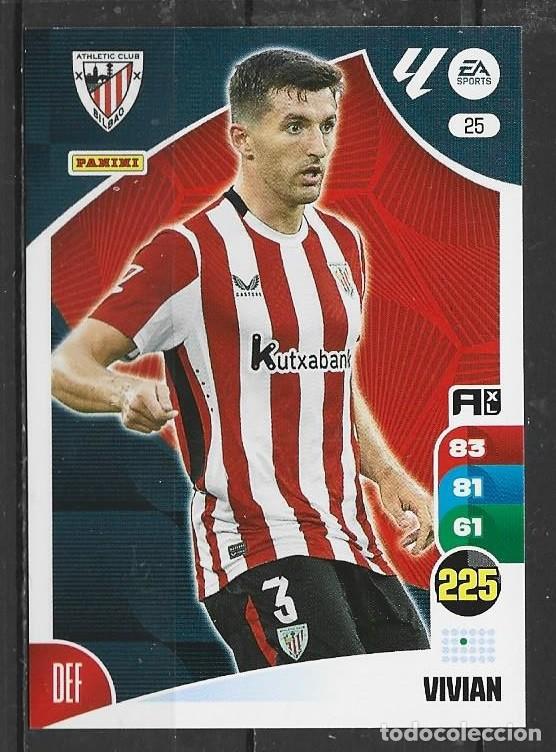 Cromos de F&uacute;tbol: Adrenalyn 24/25 - Vivian - N&ordm; 25 - Athletic Club