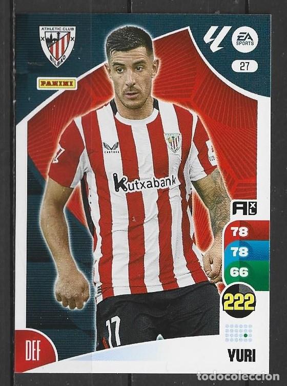 Cromos de F&uacute;tbol: Adrenalyn 24/25 - Yuri - N&ordm; 27 - Athletic Club
