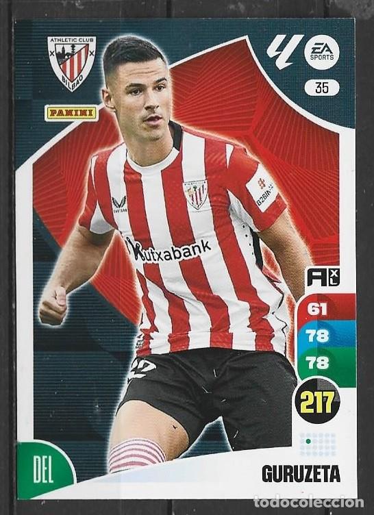 Cromos de F&uacute;tbol: Adrenalyn 24/25 - Guruzeta - N&ordm; 35 - Athletic Club