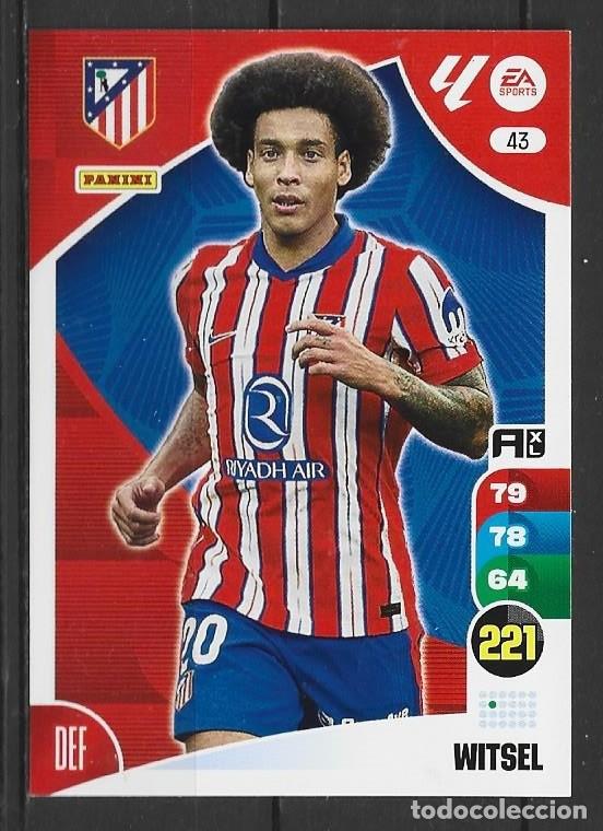 Cromos de F&uacute;tbol: Adrenalyn 24/25 - Witsel - N&ordm; 43 - Atl&eacute;tico de Madrid