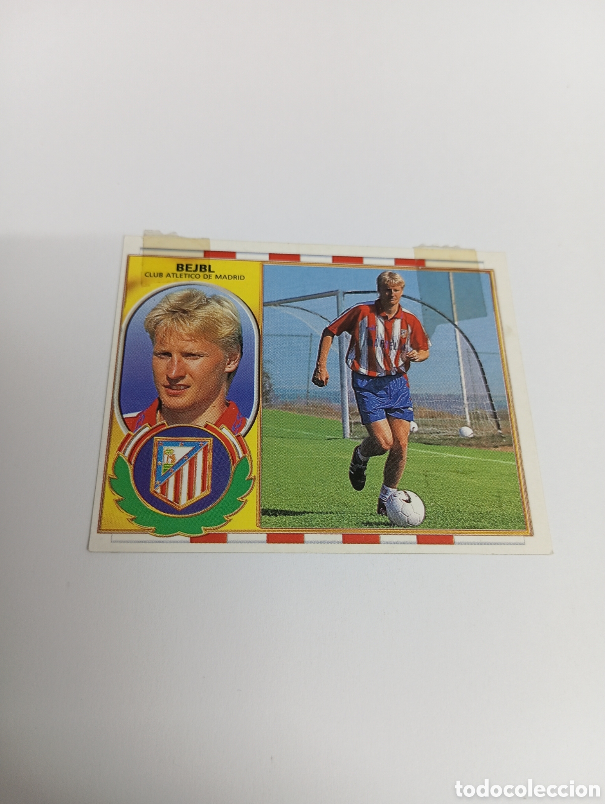 Cromos de F&uacute;tbol: BEJBL COLOCA Atl&eacute;tico de Madrid Liga Este 1996 1997 PANINI 96 97