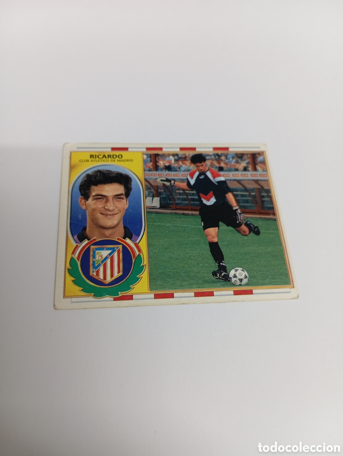 Cromos de F&uacute;tbol: RICARDO Atl&eacute;tico de Madrid Liga Este 1996 1997 PANINI 96 97