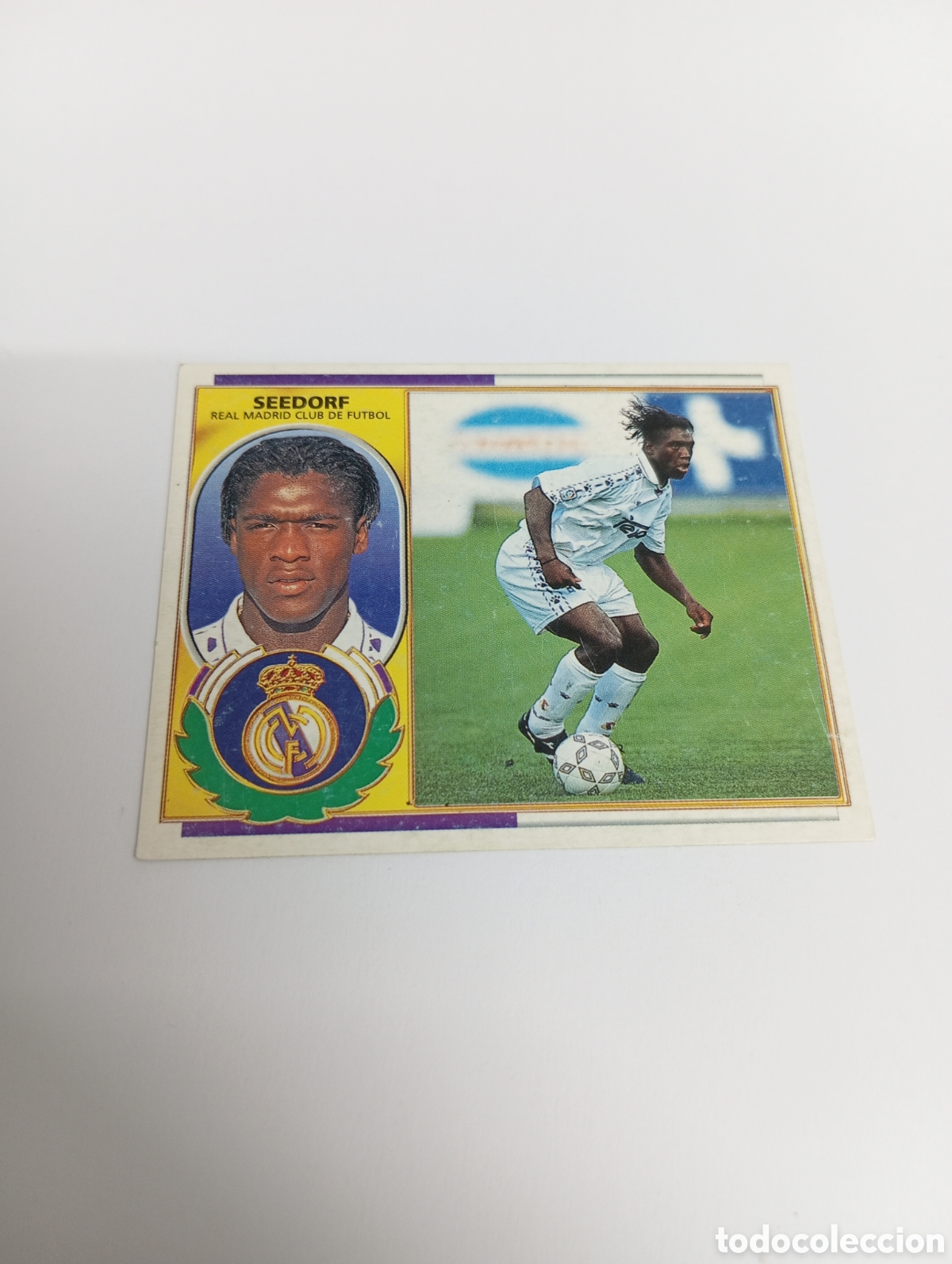 Cromos de F&uacute;tbol: SEEDORF Real Madrid Liga Este 1996 1997 PANINI 96 97