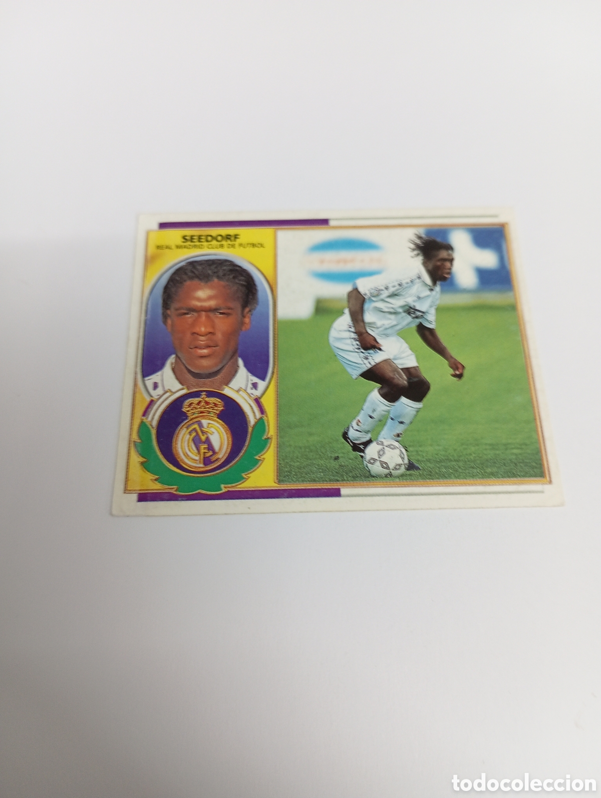 Cromos de F&uacute;tbol: SEEDORF Real Madrid Liga Este 1996 1997 PANINI 96 97