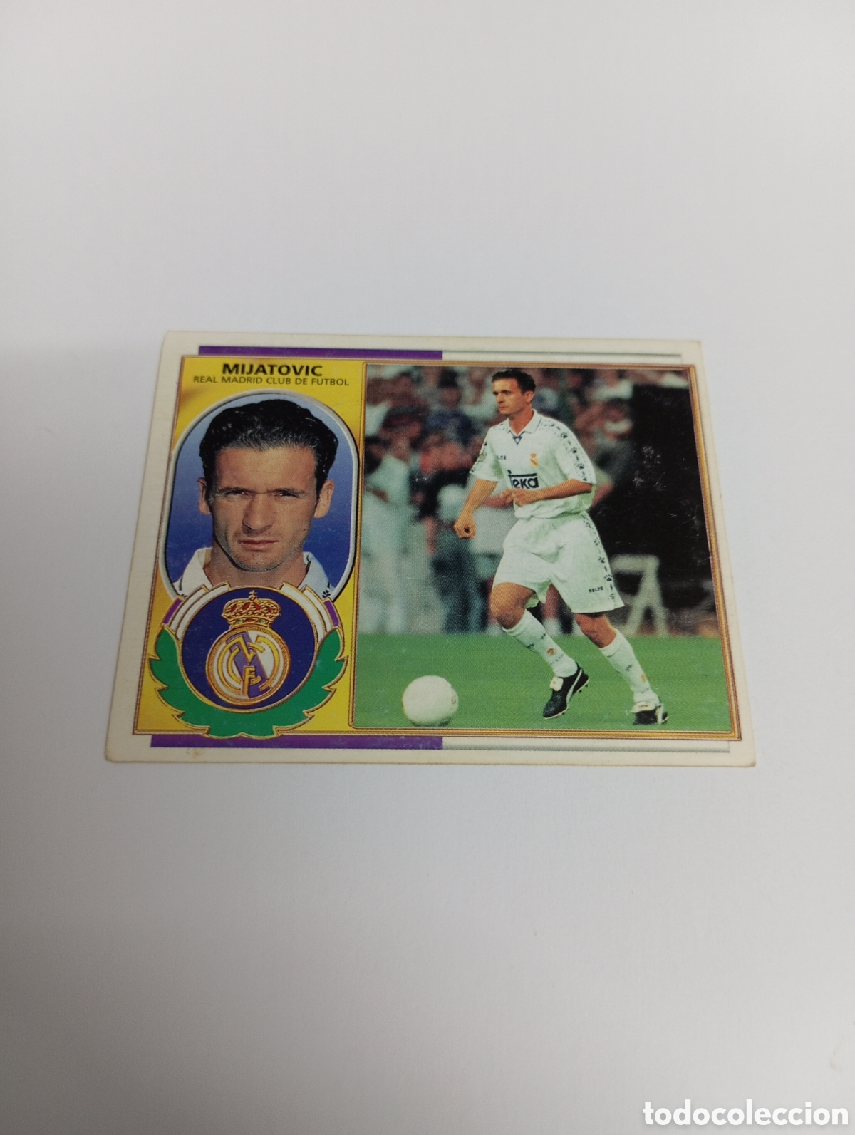 Cromos de F&uacute;tbol: MIJATOVIC Real Madrid Liga Este 1996 1997 PANINI 96 97