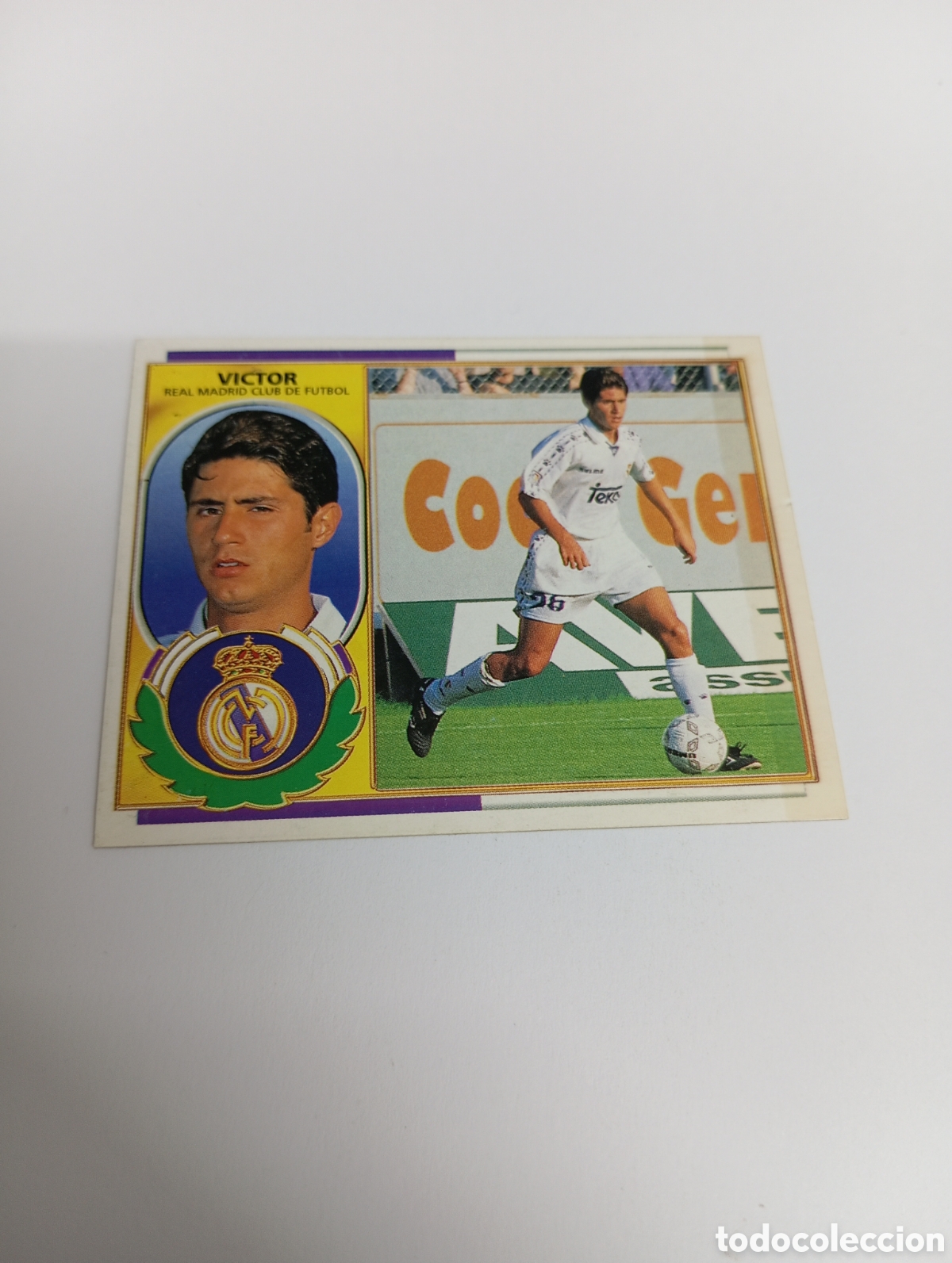 Cromos de F&uacute;tbol: V&Iacute;CTOR COLOCA Real Madrid Liga Este 1996 1997 PANINI 96 97